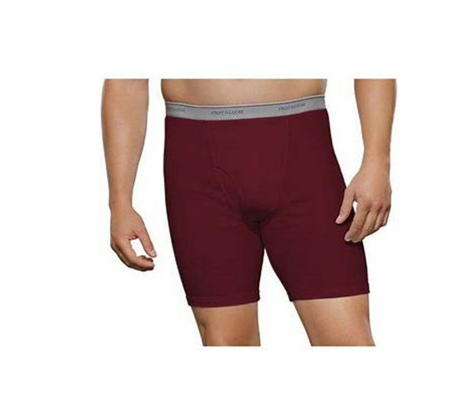 Fruit of the Loom Men’s Tagless Big Man Boxer Briefs Underwear(Pack of 2)