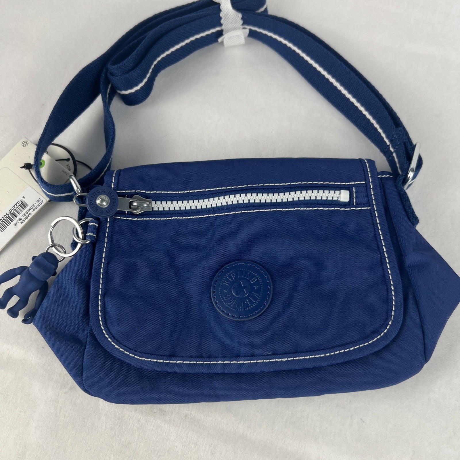 Kipling Sabian Crossbody Shoulder Bag, Admiral Blue, 7.75x6x3.25 – NWT
