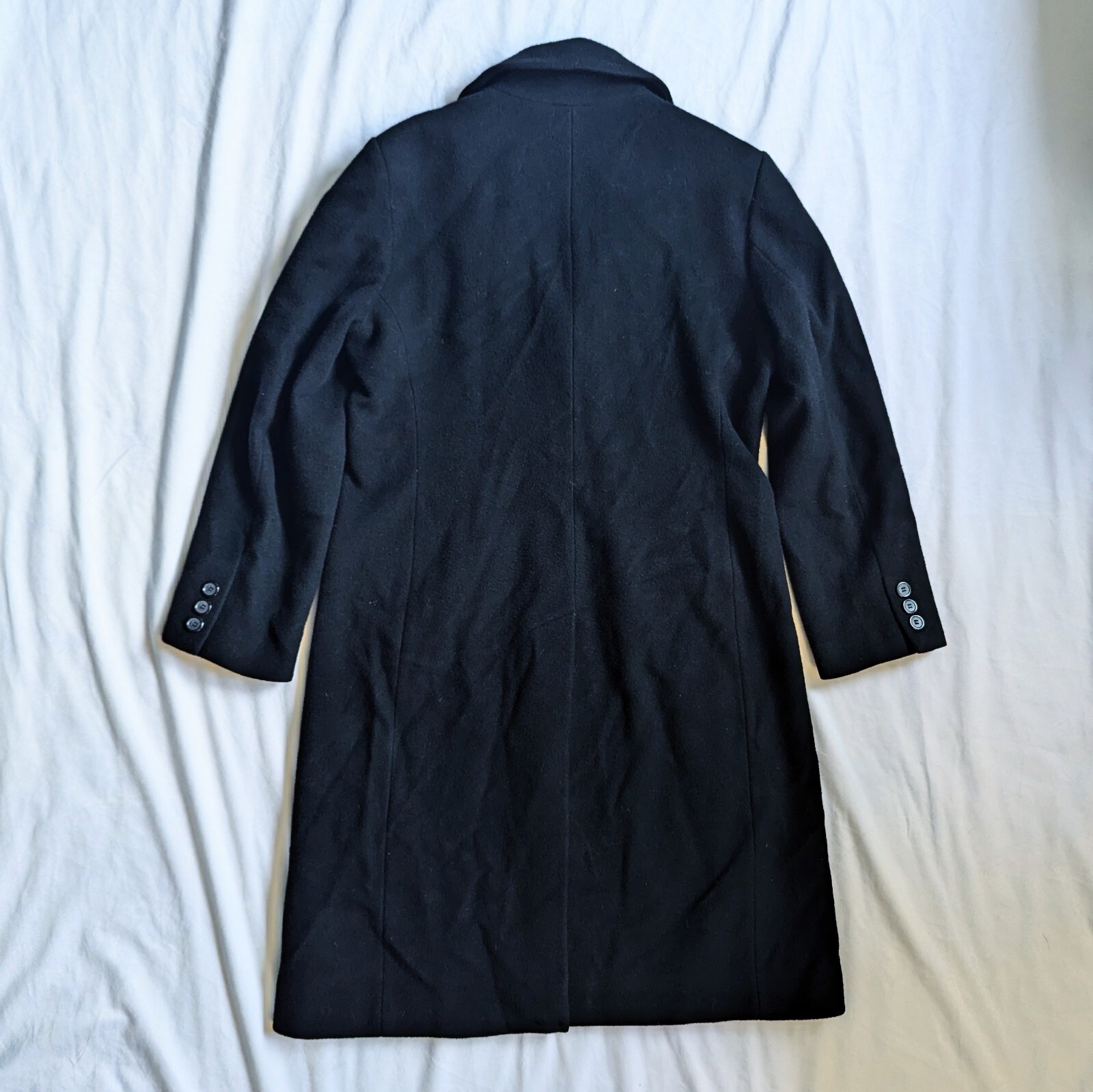 Women’s Regency New York 14 Cashmere Wool Blend Coat Black