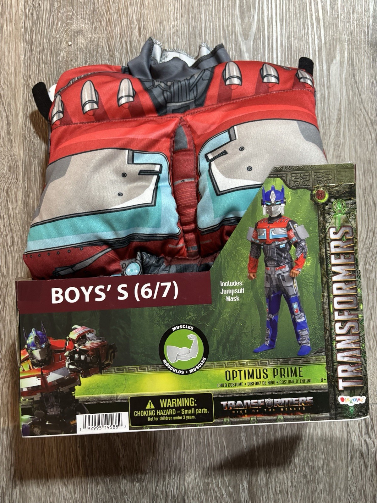 Transformers Rise Of The Beasts Movie Optimus Prime Costume for Boys S (6/7)