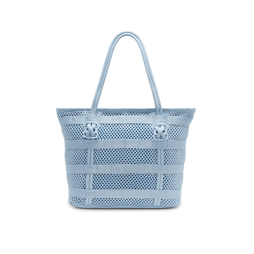 Nike Light Blue AF-1 Sportswear Small Tote Bag AF1 Cord Woven Nylon CU2607 440