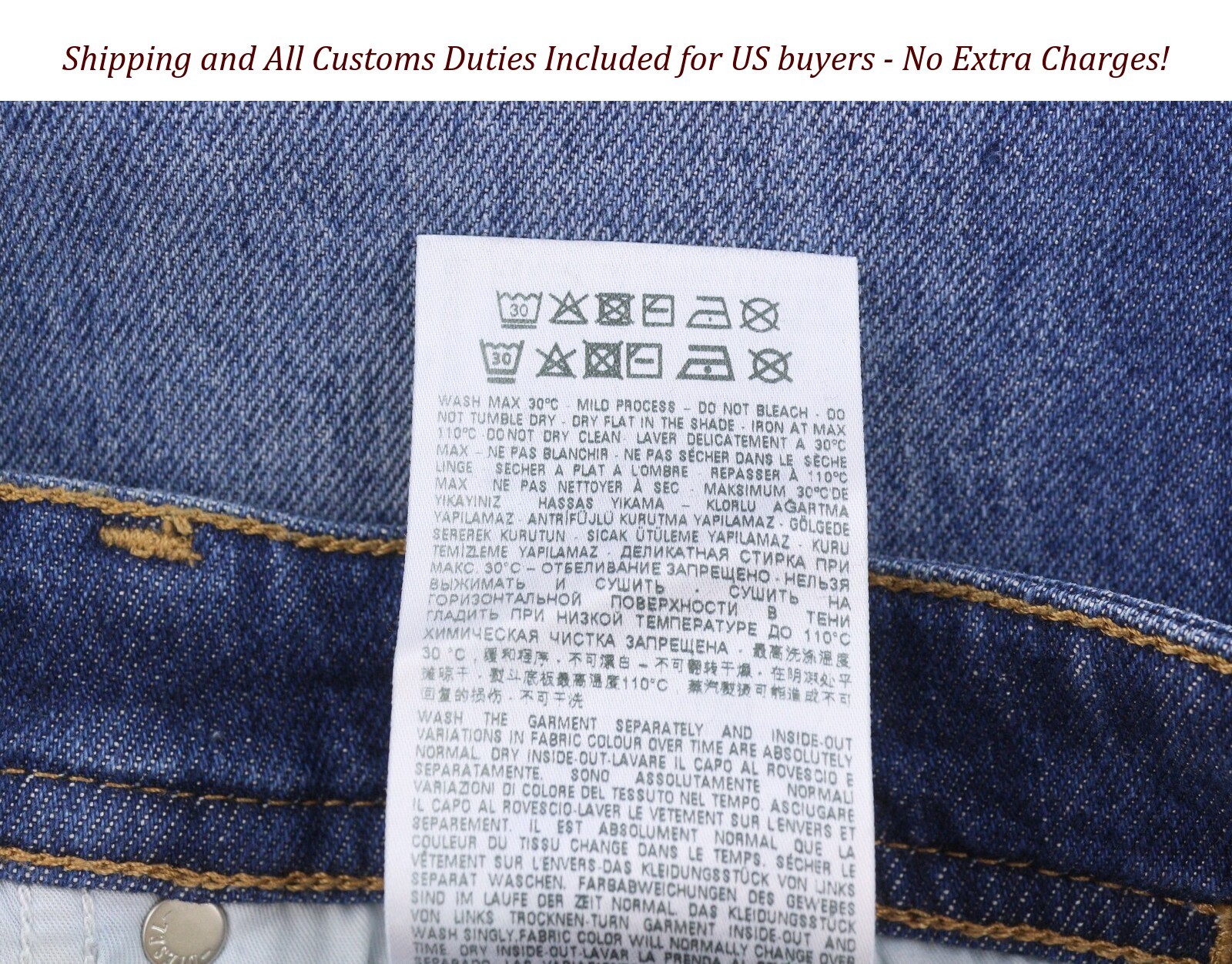 DIESEL 1979 Sleenker 0ENAH Men Jeans W30/L32 Blue Faded Whiskers Skinny Fit –