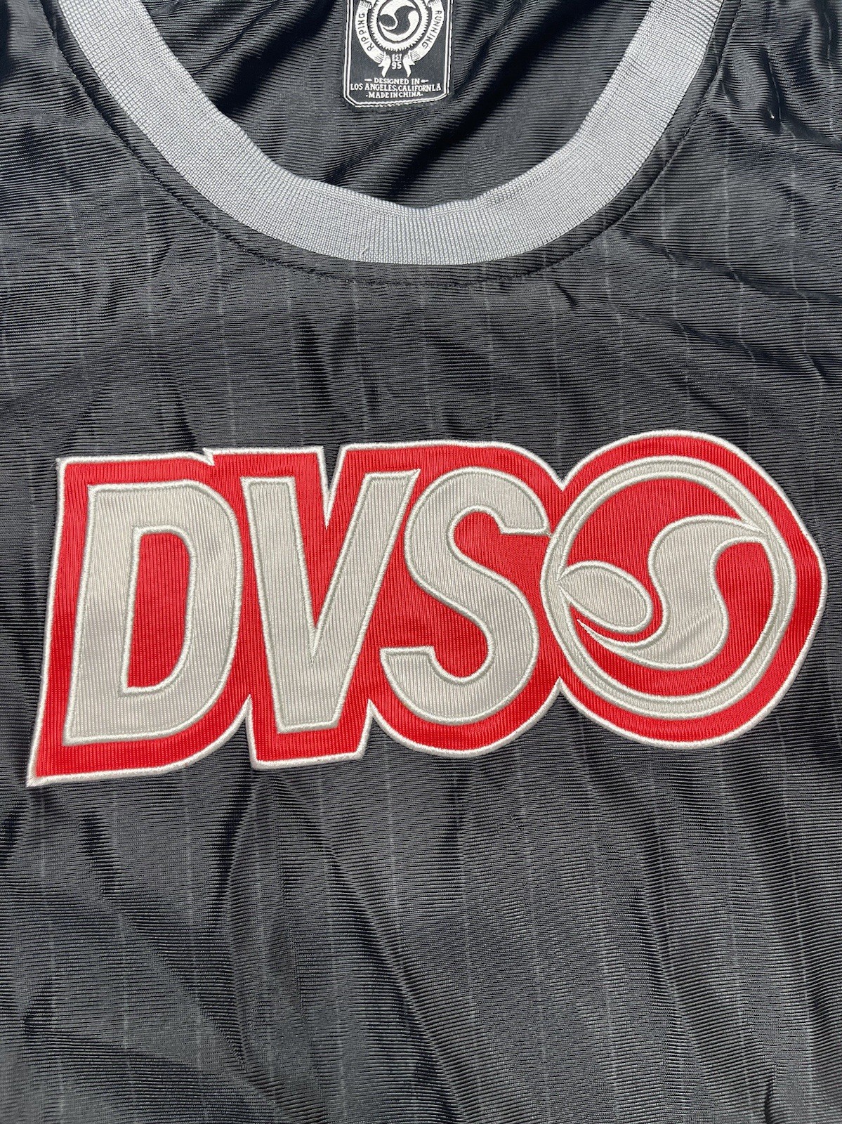 Vintage Y2K DVS Shoe Company Jersey Men’s Large Black Tank Top skateboard