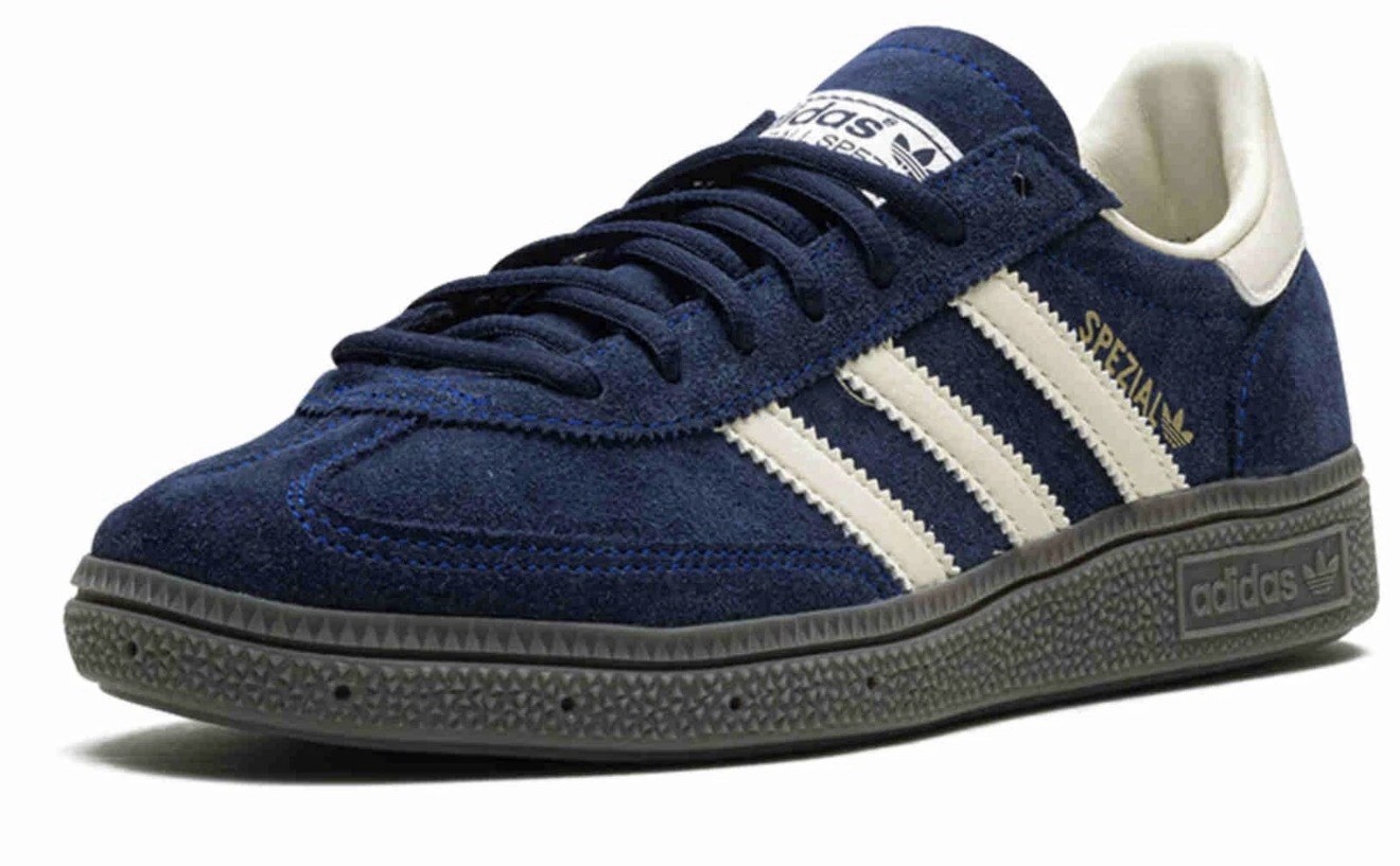 Adidas HandBall Spezial Men’s Sizes 9.5-10.5 Casual Shoe Blue White Gum Trainer