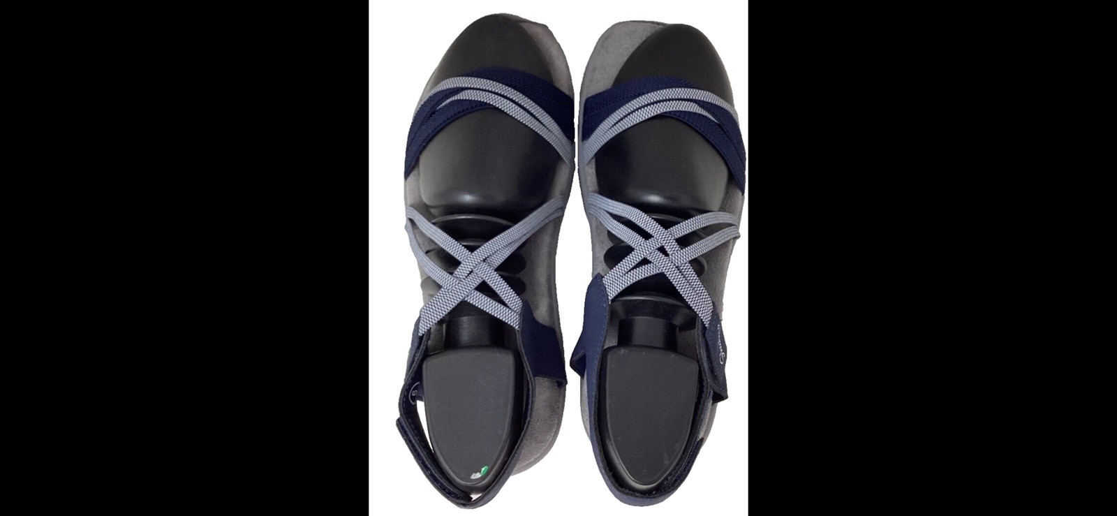 Skechers Women’s Reggae Slim Takes Two Comfort Sandals Navy/Gray Size:6 117Y