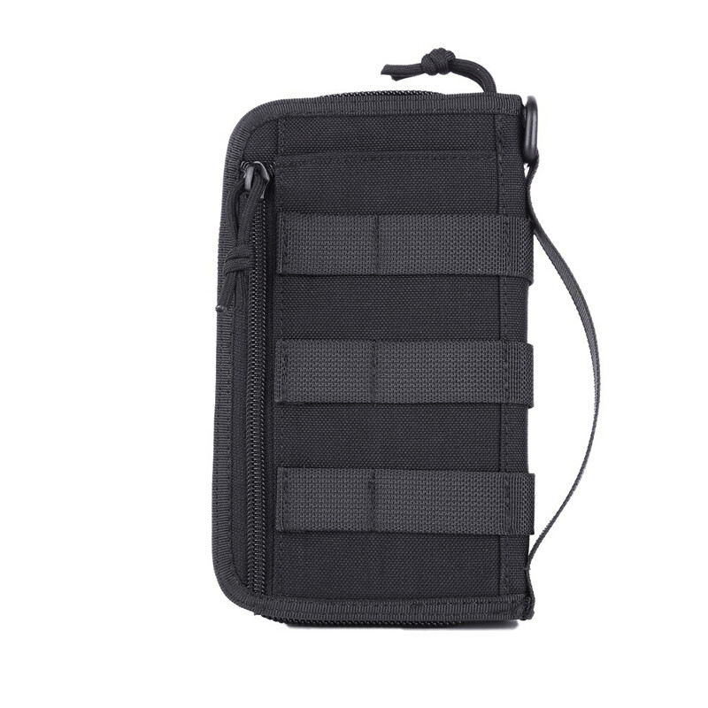 Tactical Clutch Wallet Long Card Holder Case Phone Pack Multi-Functional Handbag