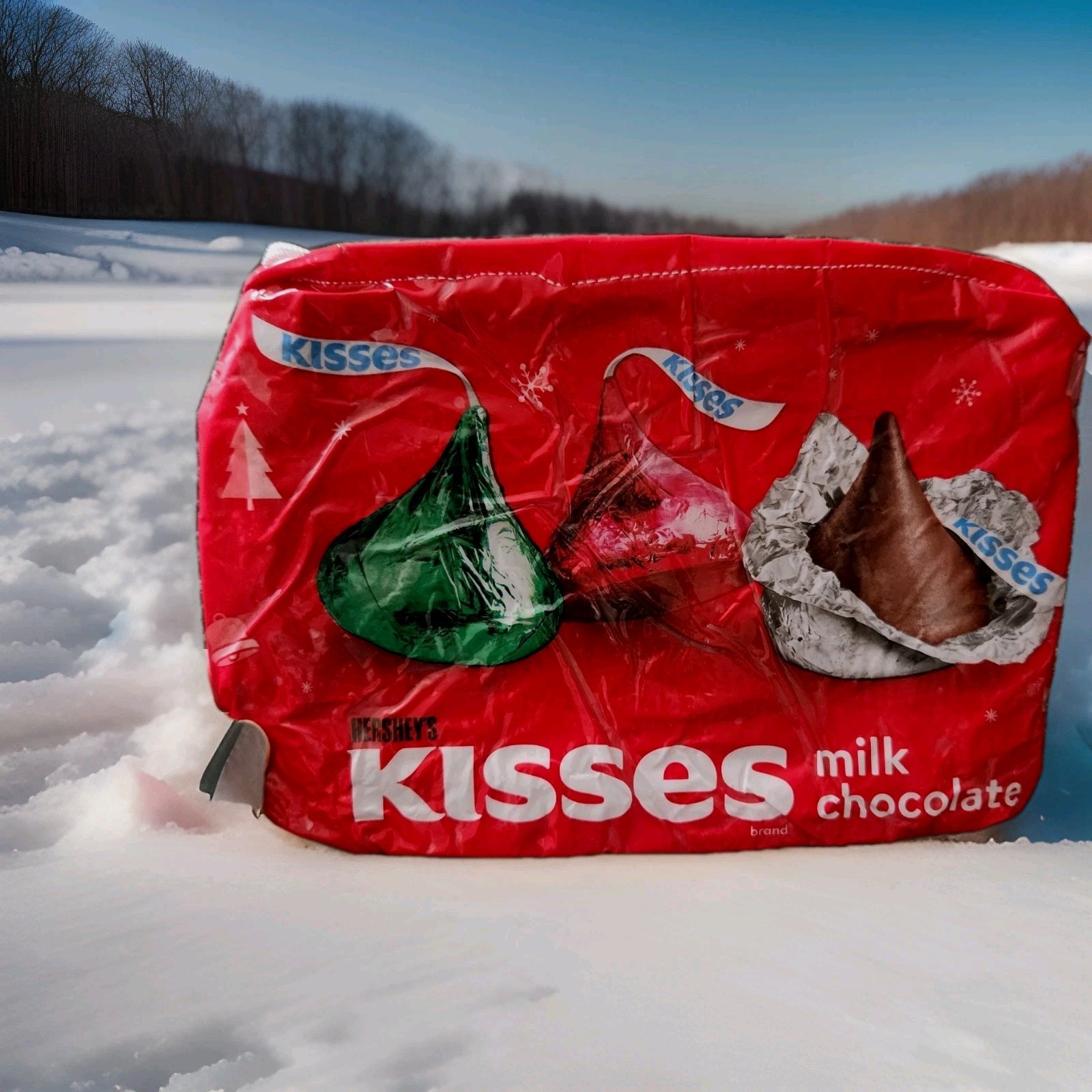 Repurposed Hershey Milk Chocolate Candy Wrapper Bag