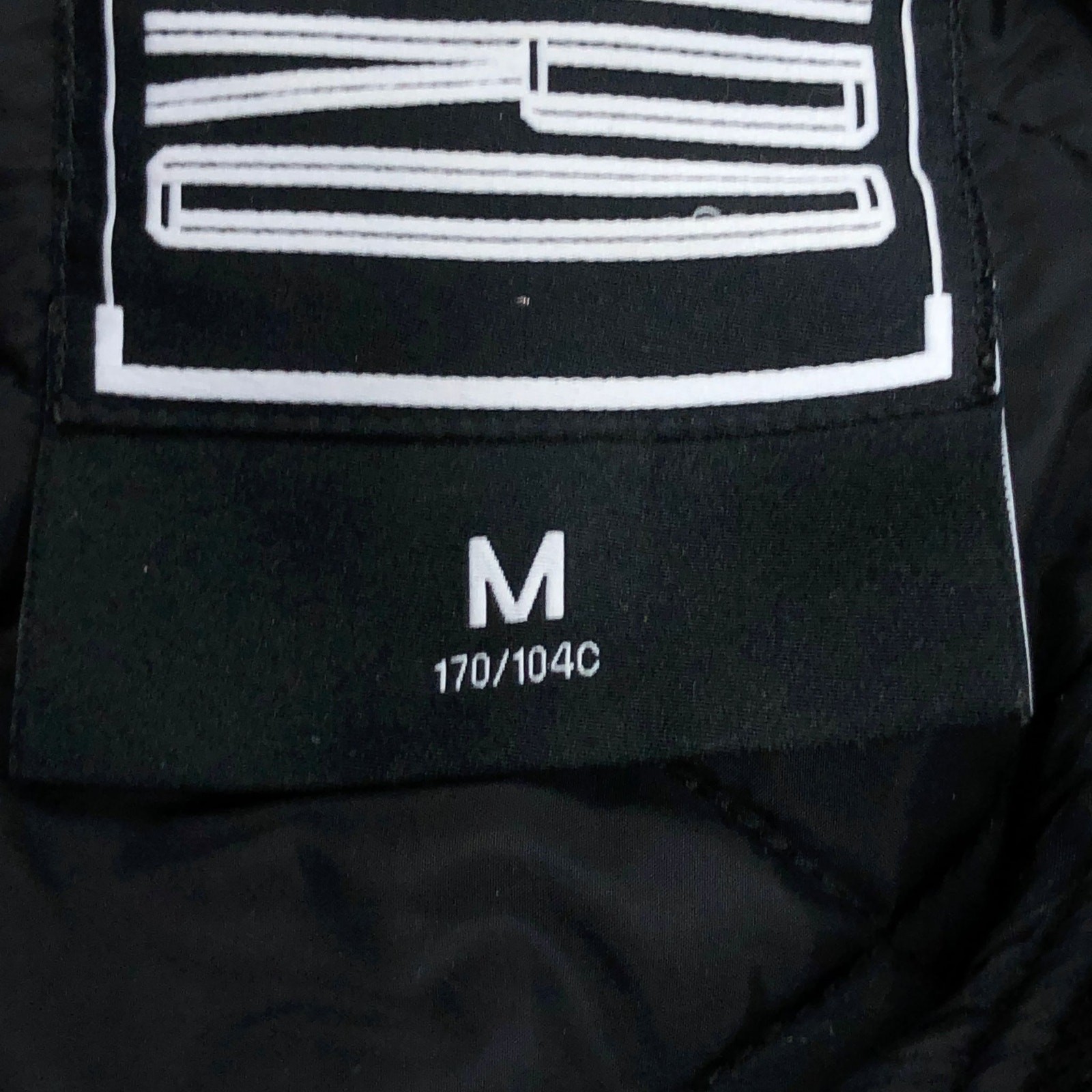 EVISUKURO Flight Jacket Mens M Black Graphic Zip Quilted Liner Streetwear Patch