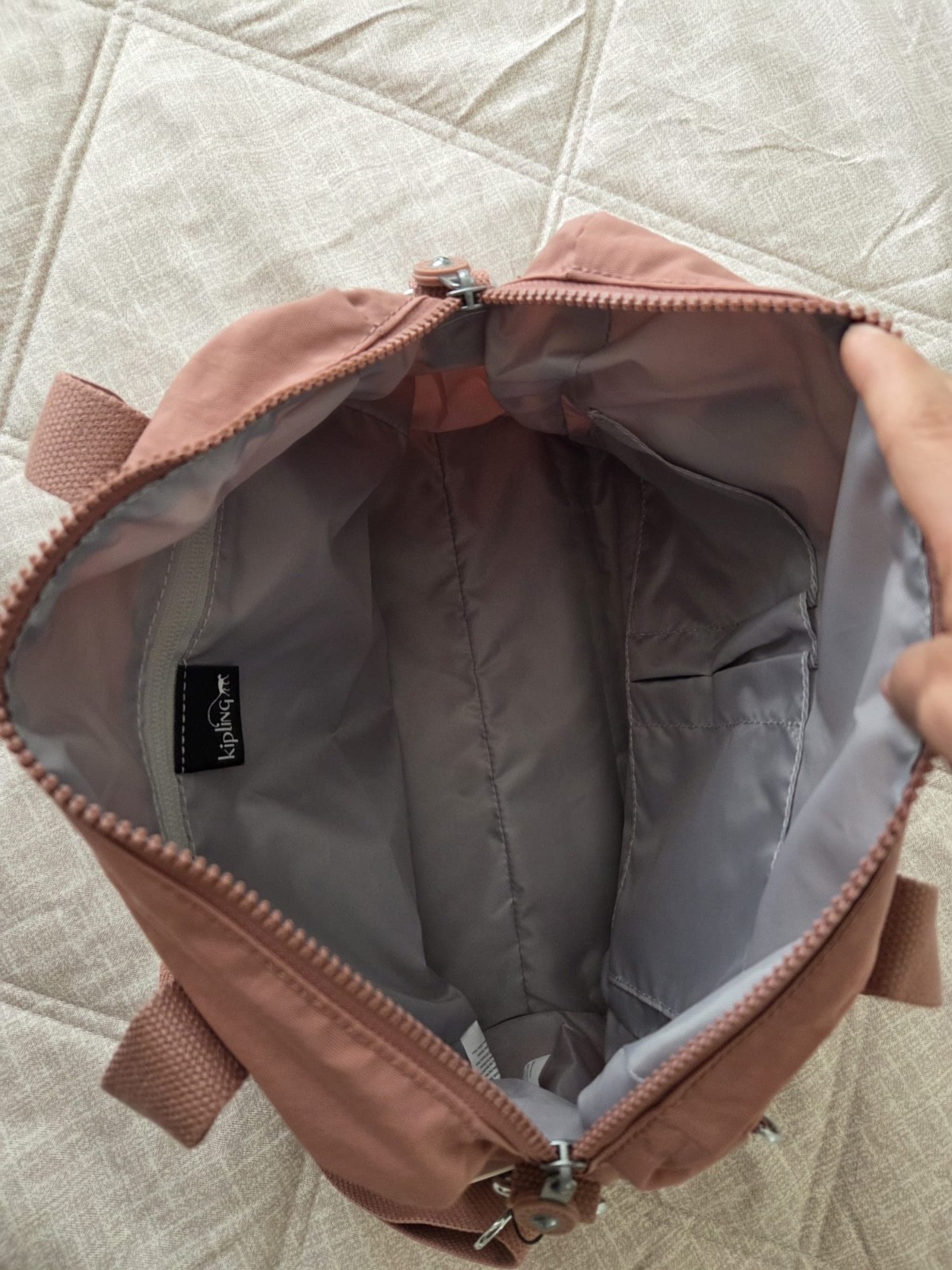 NEW Kipling Klara Satchel Crossbody bag (Kind Rose) with adjustable strap