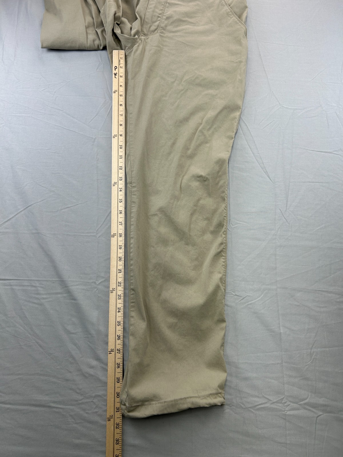 Kuhl Pants Resistor Lite Chino 36X31 Men’s Outdoor Hiking Light Khaki