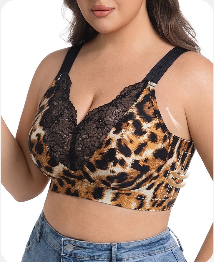 Women Bras Full coverage Seamless Lace Push up Thin Plus size Underwear 20781