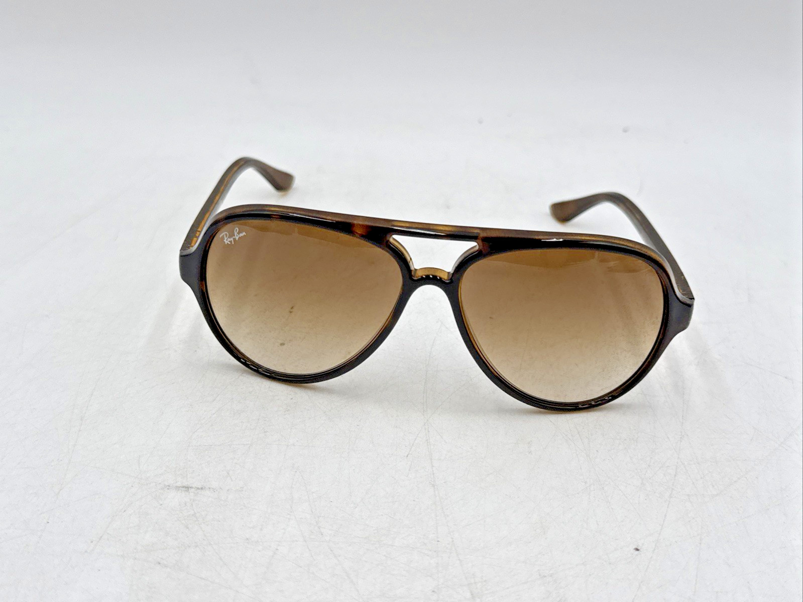Ray-Ban RB4125 710/51 Aviator Sunglasses – Light Havana