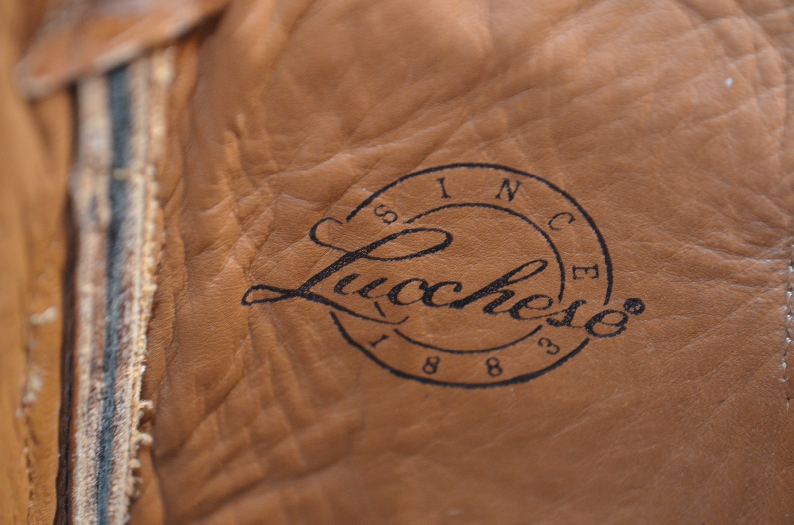 Lucchese Cassidy M4999 Women Western Boots Mad Dog Leather Snip Toe 8.5 B