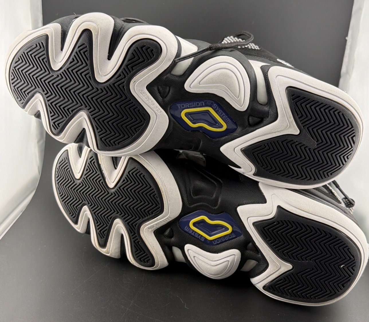 Adidas Crazy 8 Black White High Top Basketball Sneakers Men’s Size 9 G21939 VG