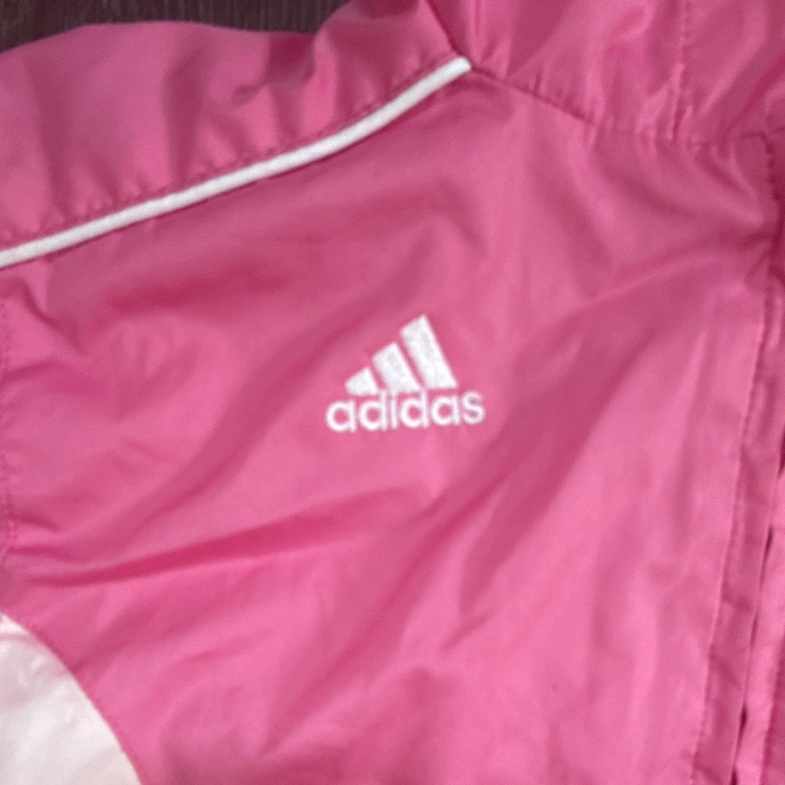 Adidas Pink Cleveland Indians Windbreaker Size 4T