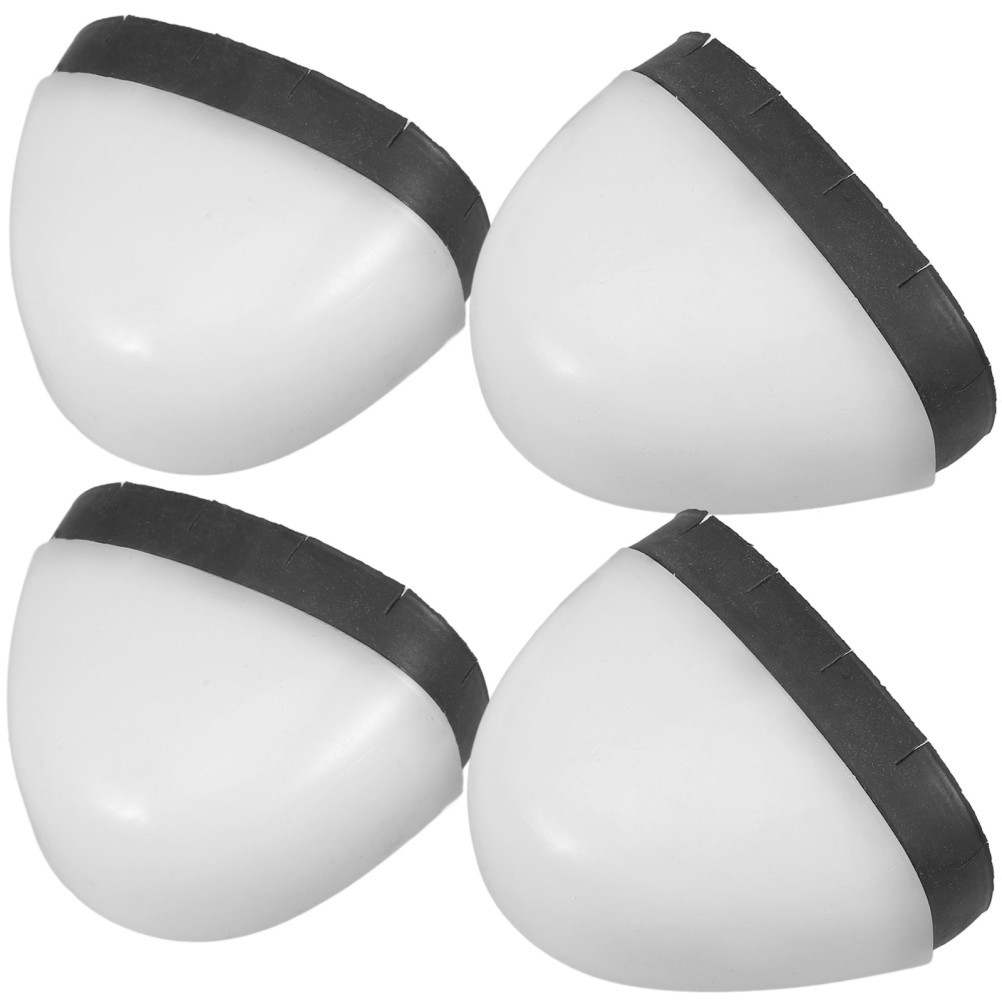 4 Pcs Safety Toe Covers Steel Shoe for Women Protective Re Usable Caps