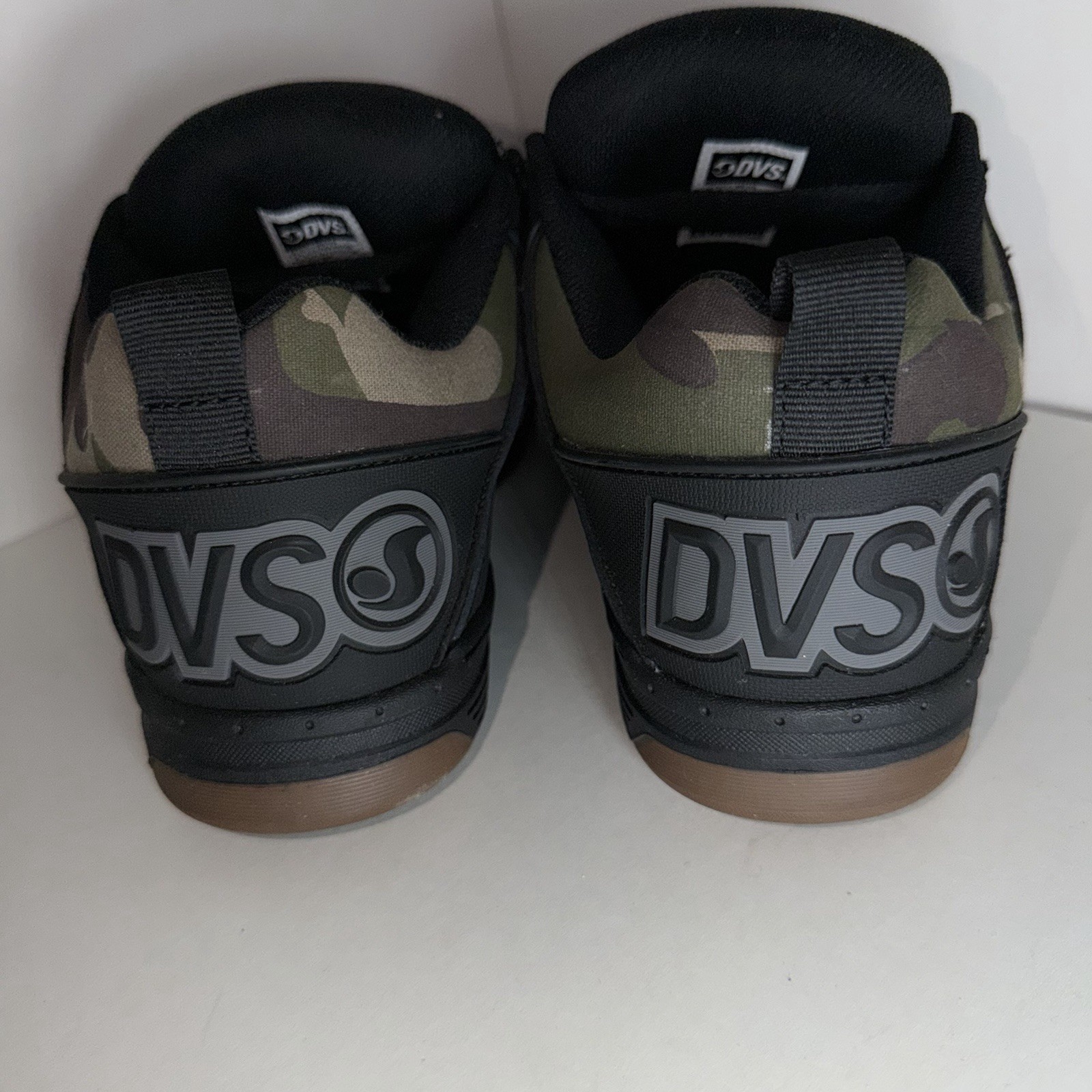 DVS Comanche Black Camo Shoes Mens Size 8