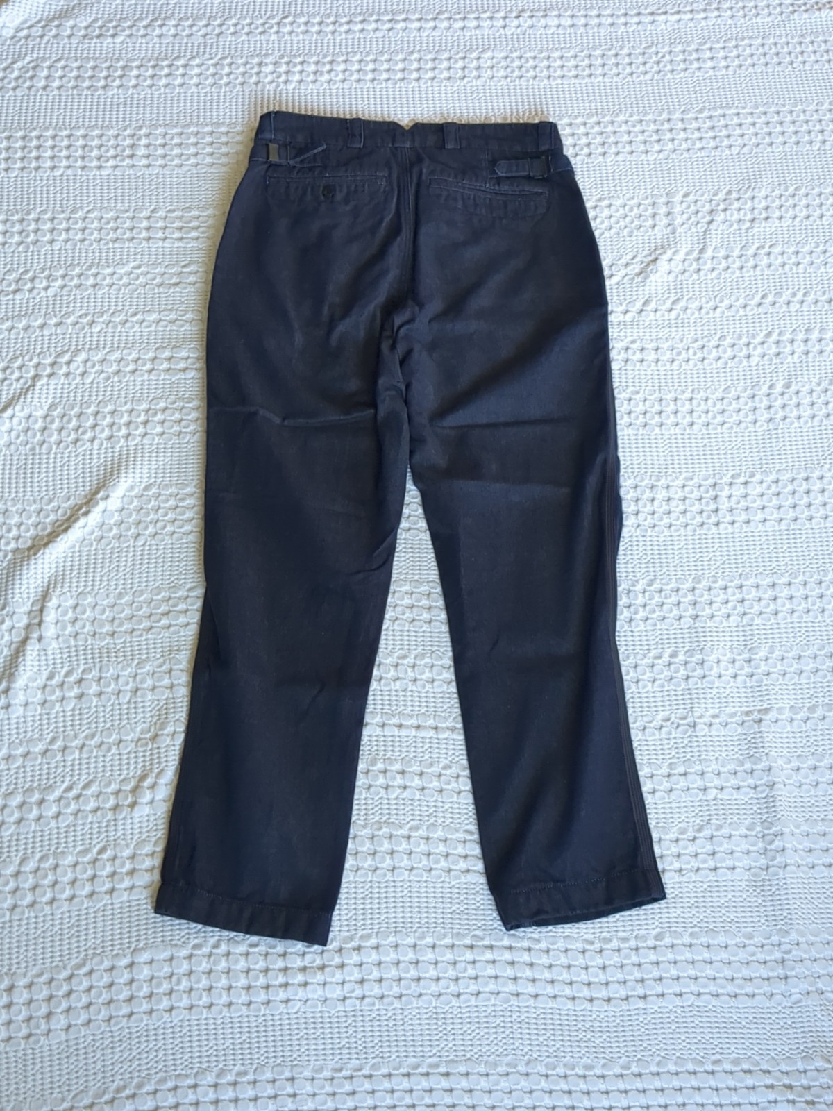 G Star Raw Varve Relaxed Pleated Chino Size 30 Dark Wash Blue 30X27