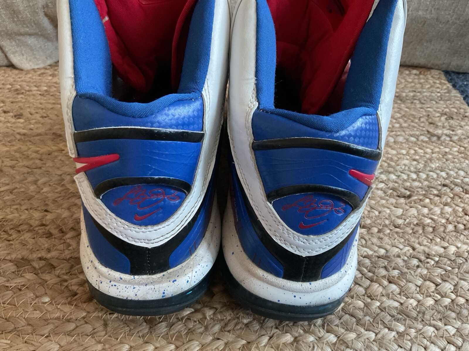 Nike 2010 LeBron James Flywire “Veterans Day” High Top Basketball Shoes Mens 13