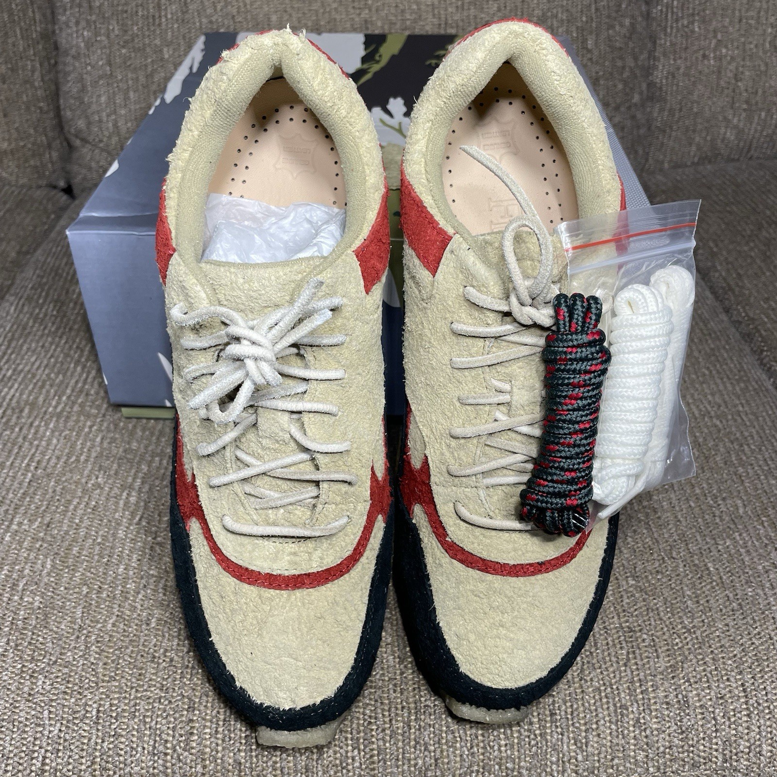 Size 8.5 Clarks Lockhill Ronnie Fieg Kith 8th Street Scarab Hairy Suede 26176246