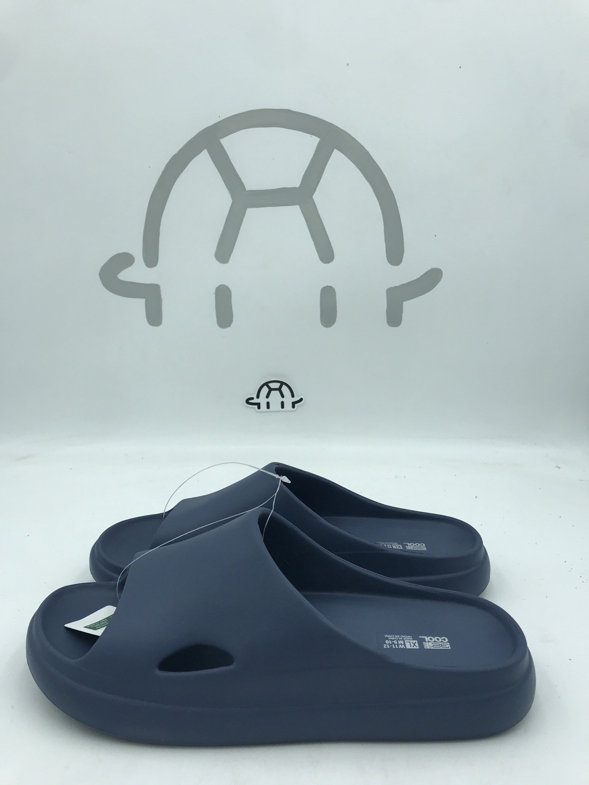 32 Degree Cool Cushion Slide Navy Pick Size