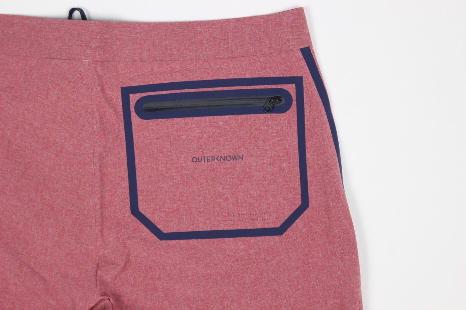Outerknown Men’s Board Shorts Kelly Slater Apex Trunk Boardshorts Solid Red