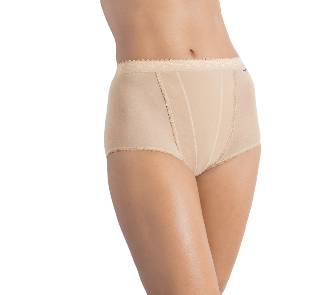 Sloggi Maxi Briefs Control Knickers 2 Pack Shaping Lingerie 10037875