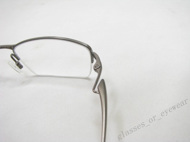 Eyeglass Frames-Oakley TRANSISTOR 22-149 Brushed Chrome 51mm Titanium Glasses