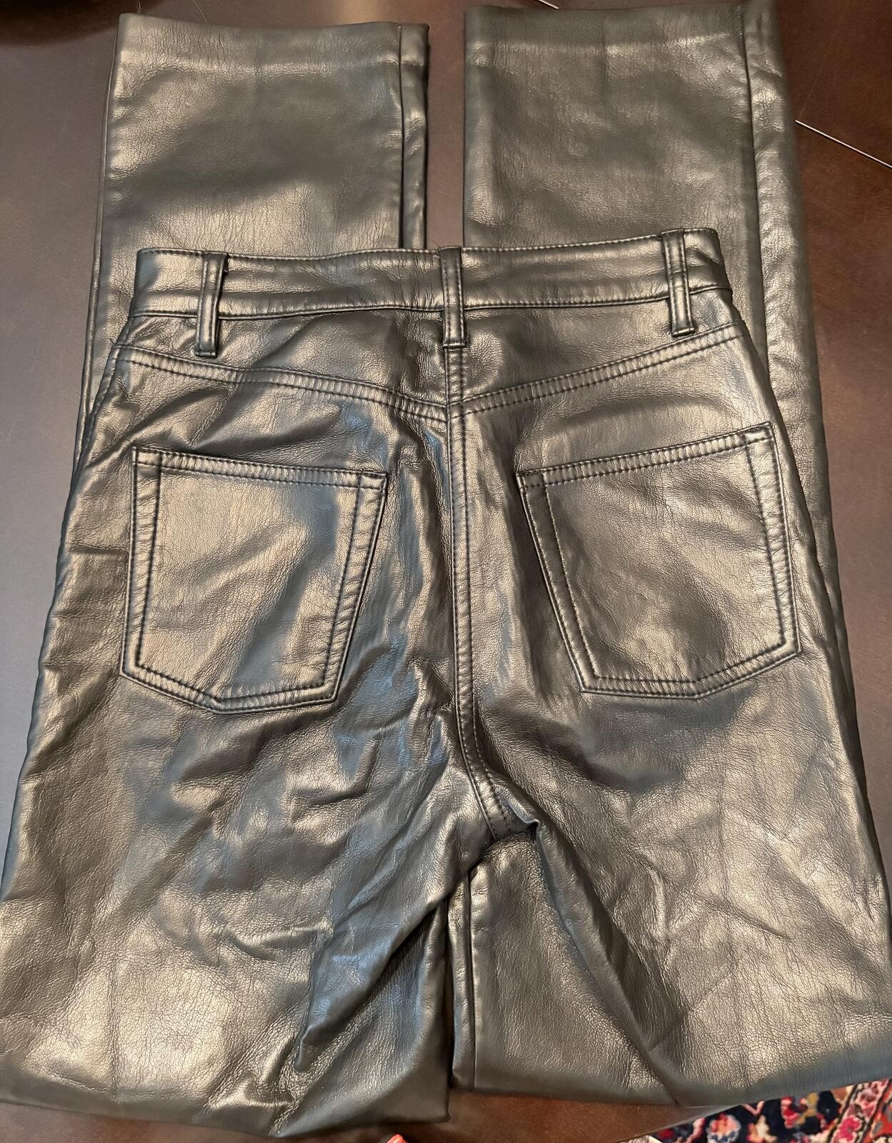 Aritzia Wilfred Vegan Leather Pants