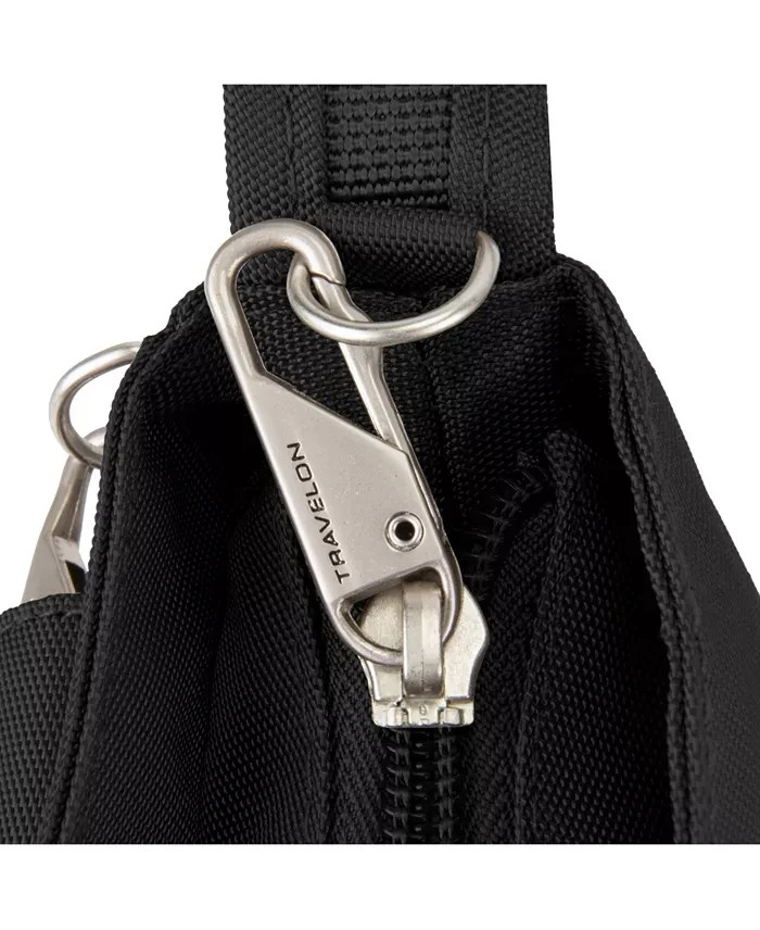 Travelon Anti-Theft Classic Mini Shoulder Bag Color: Black