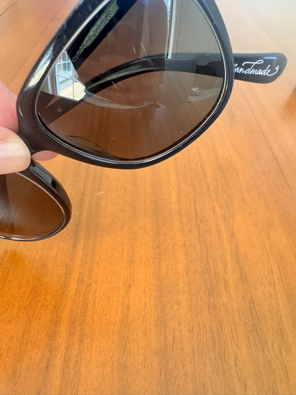 Raen Arlo Crystal Black Polarized Size Sunglasses Fair – scratches