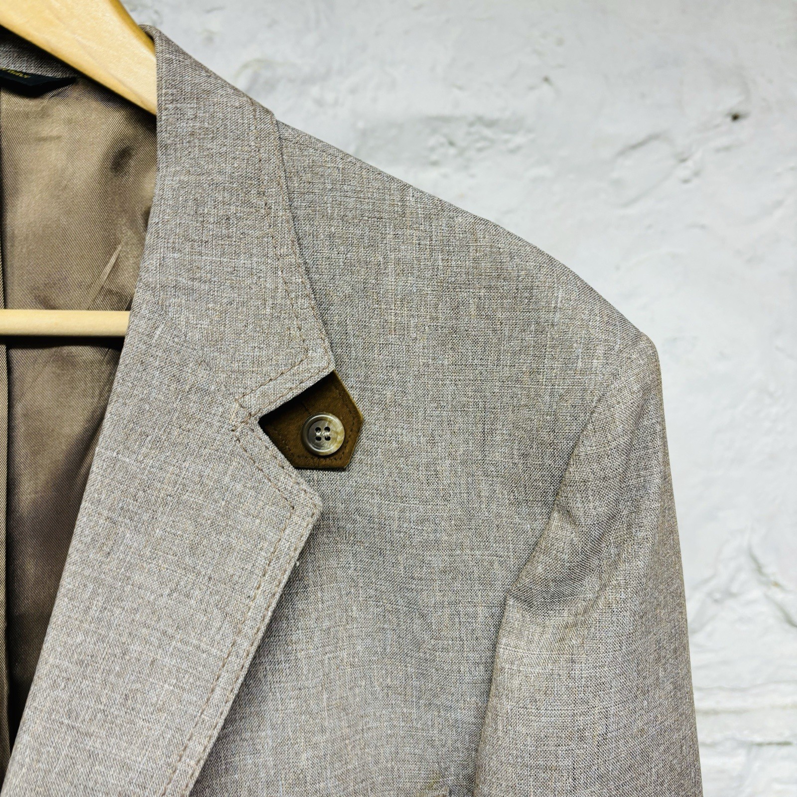 Sheplers The Plainsman Blazer Sport Coat 42L Western Faux Suede Elbow Patches