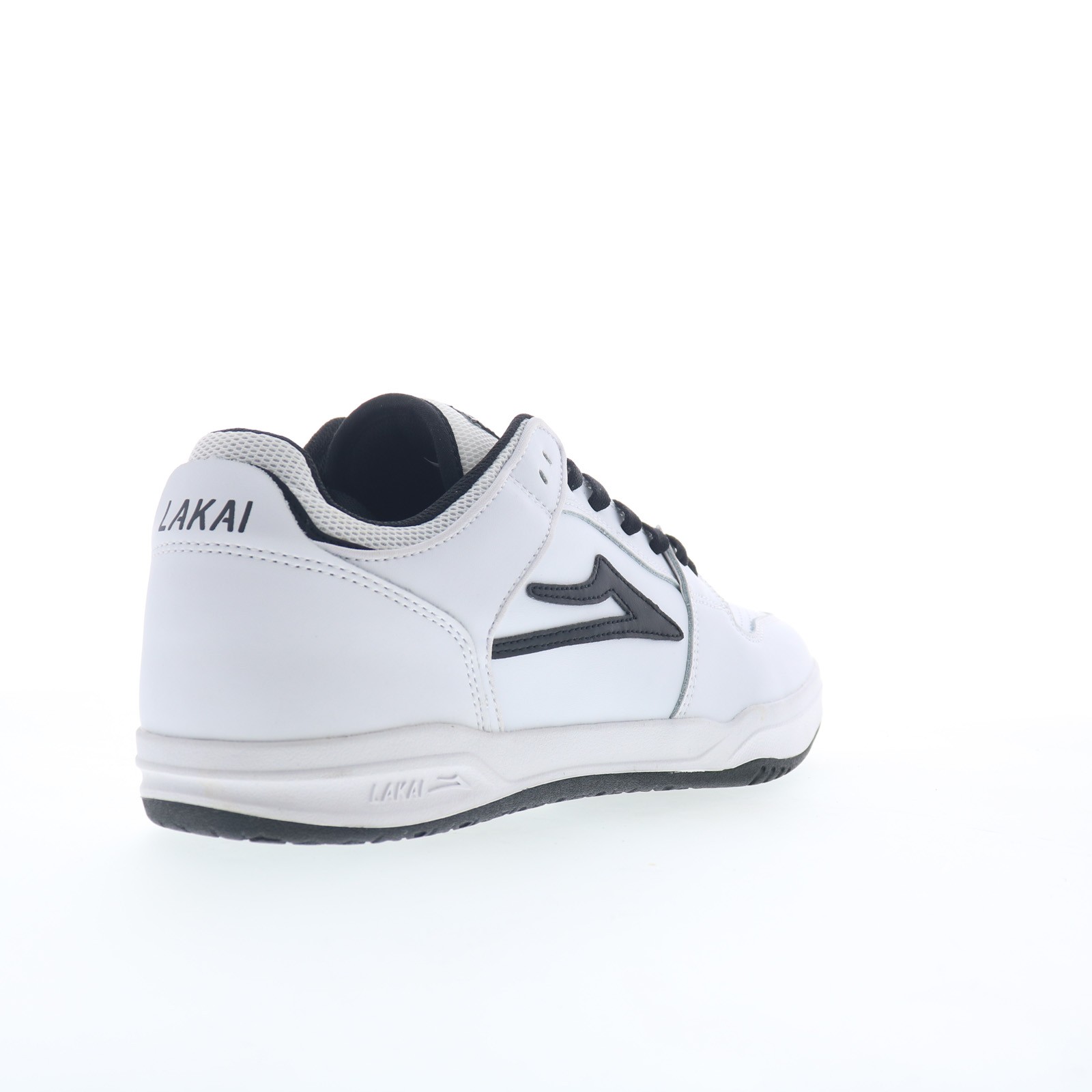 Lakai Telford Low Mens White Leather Lace Up Skate Inspired Sneakers Shoes
