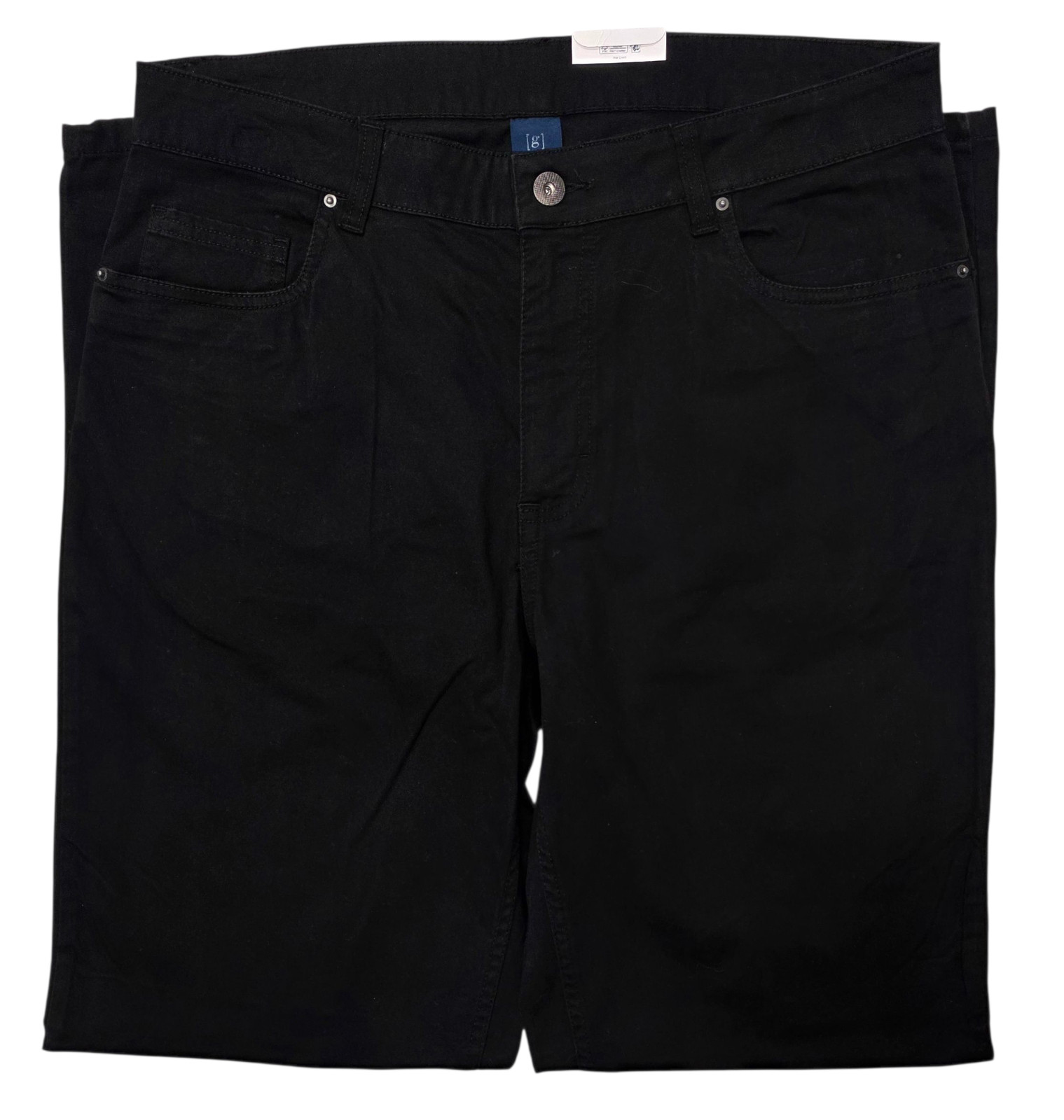 George #11898 NEW Men’s Black Stretch Premium 5 Pocket Straight Leg Pants