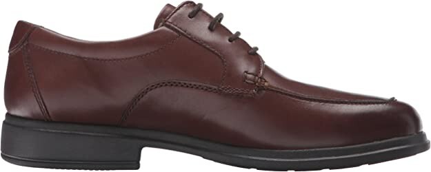 Men’s Bostonian Tifton Edge Oxford Dress Shoes, Brown Leather, 8.5M, NIB
