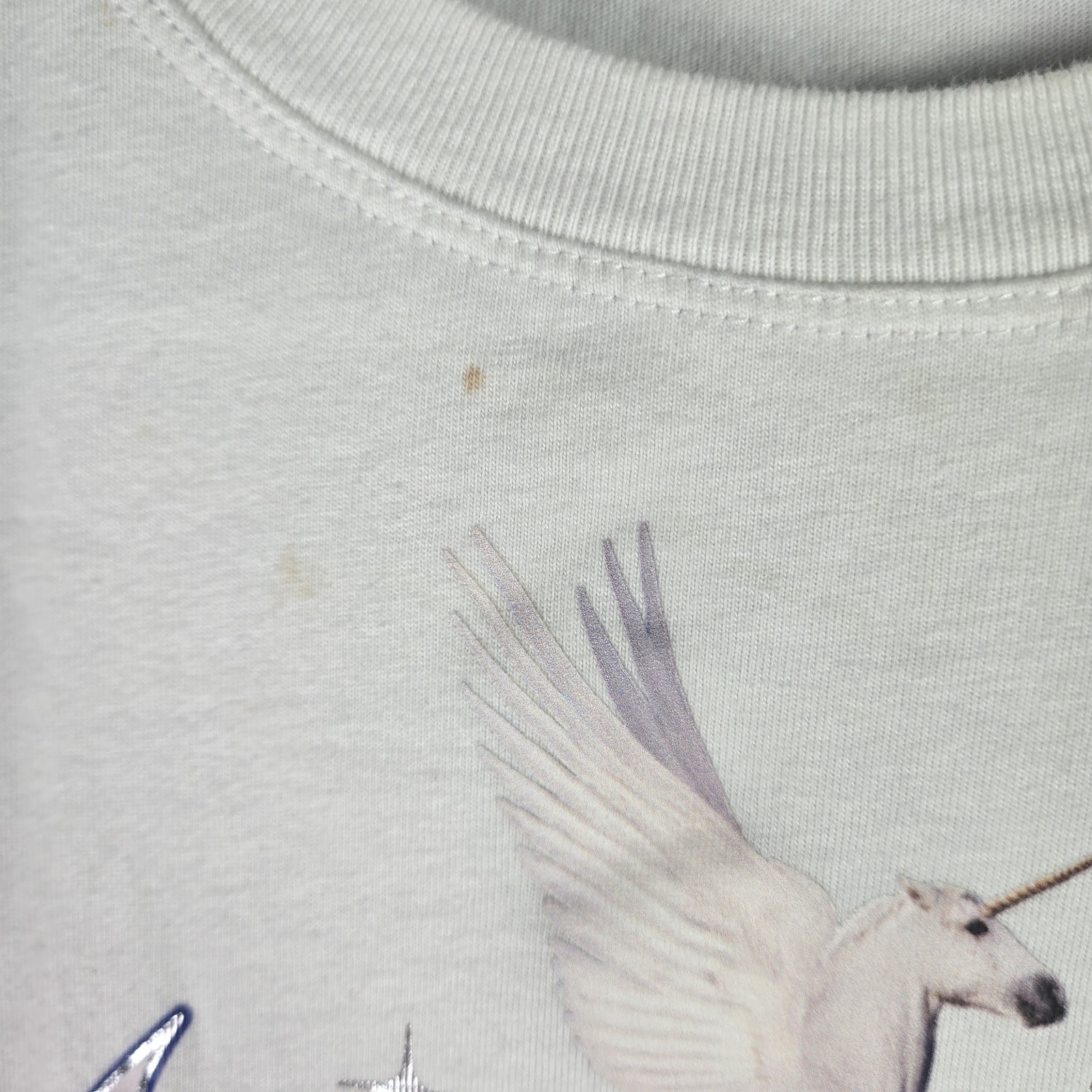 Nike Youth Girls Unicorn T Shirt White XL Sports Mystical Fantasy