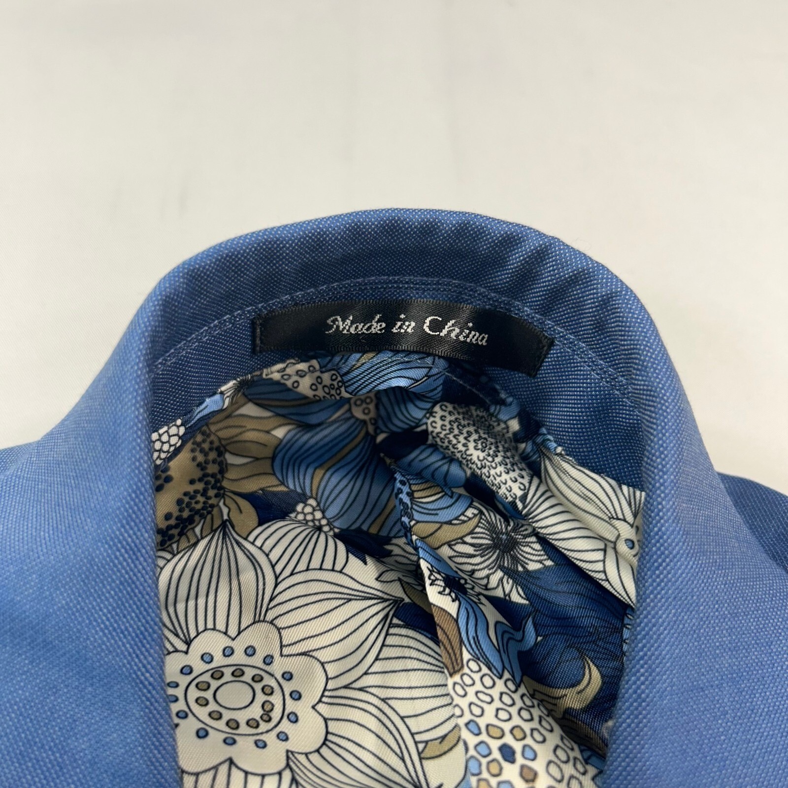 Tayion Collection Wool Blazer Mens 40R Blue Classic-Fit Suit Jacket $360 NEW