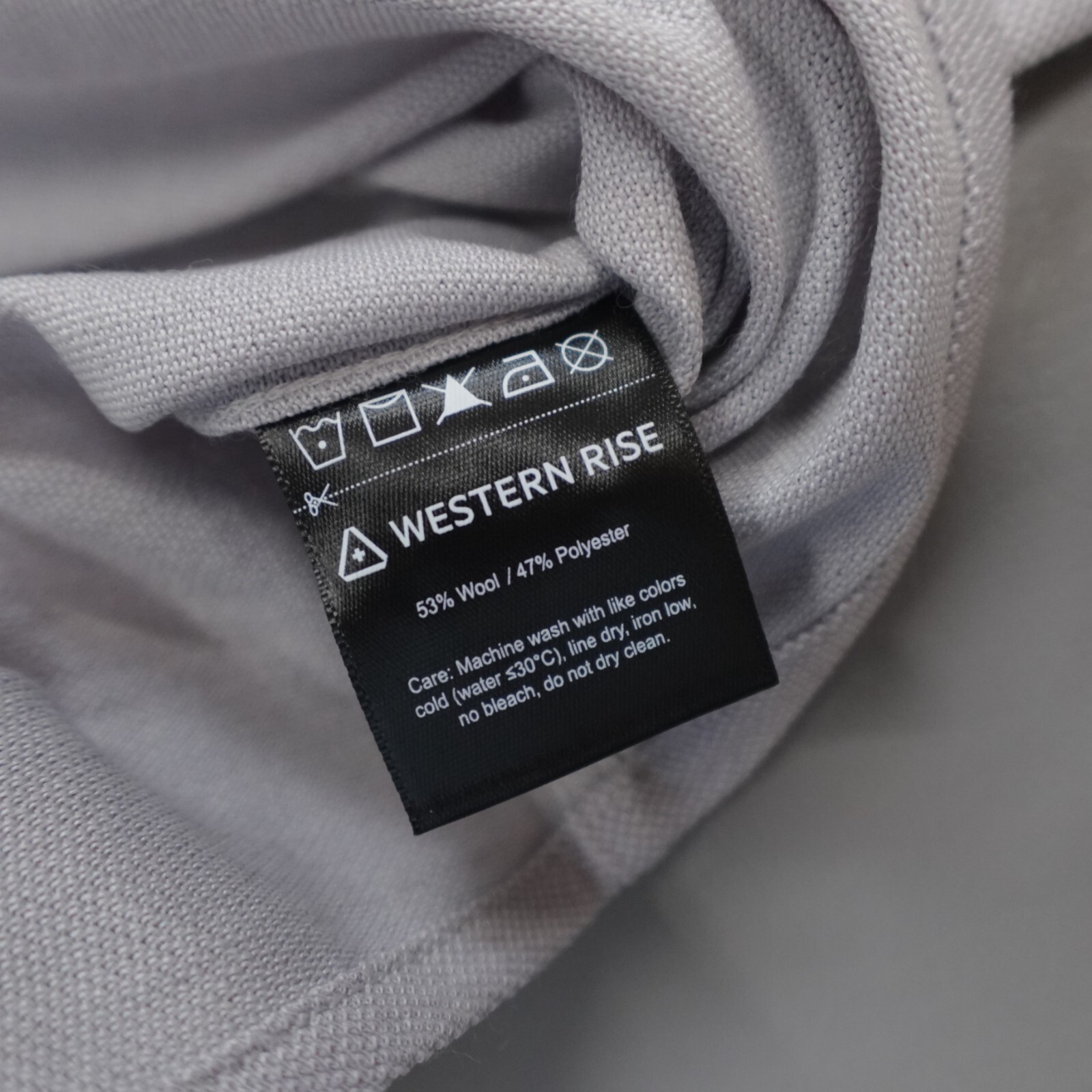 Western Rise Slim Fit Limitless Merino Wool Button Down Shirt Wicking Smoke