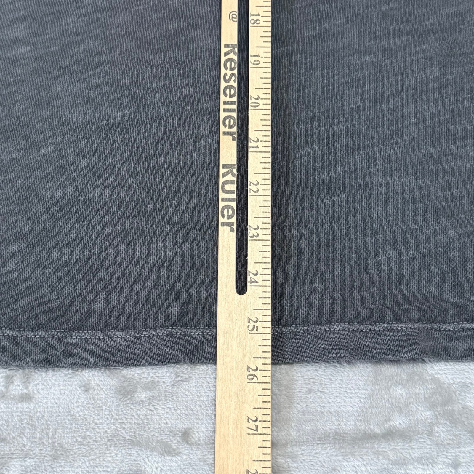 Marine Layer Heavy Slub Pocket Tee Mens Small Forged Iron Gray $64 New NWOT