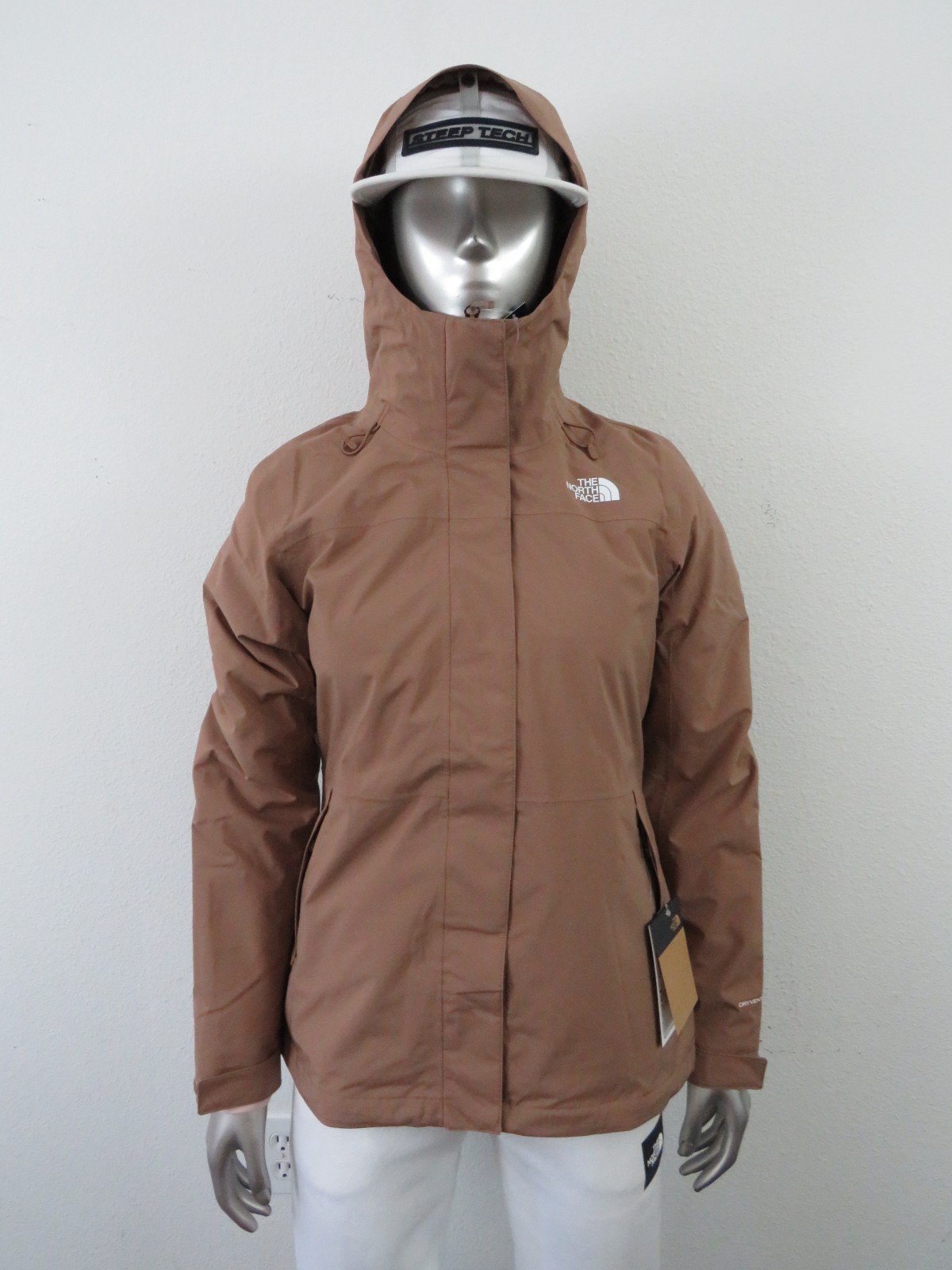 Womens The North Face Toro Peak Triclimate 3 in 1 Fleece Waterproof Jacket Latte