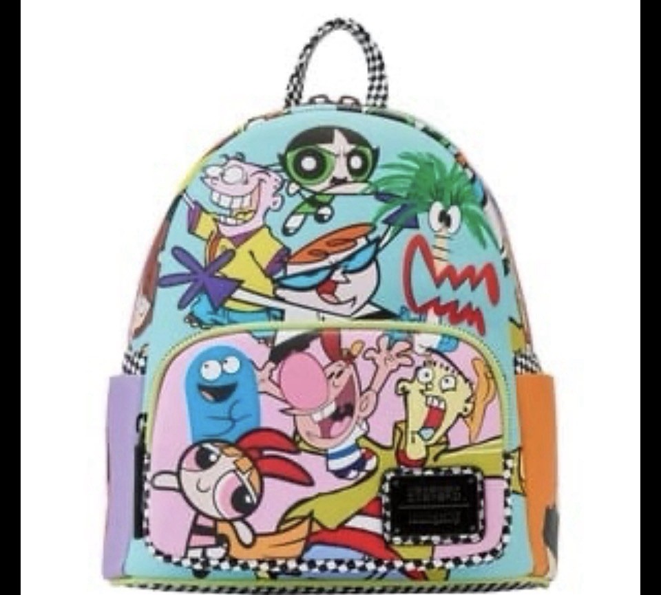 Loungefly Cartoon Network Retro Collage Mini Backpack
