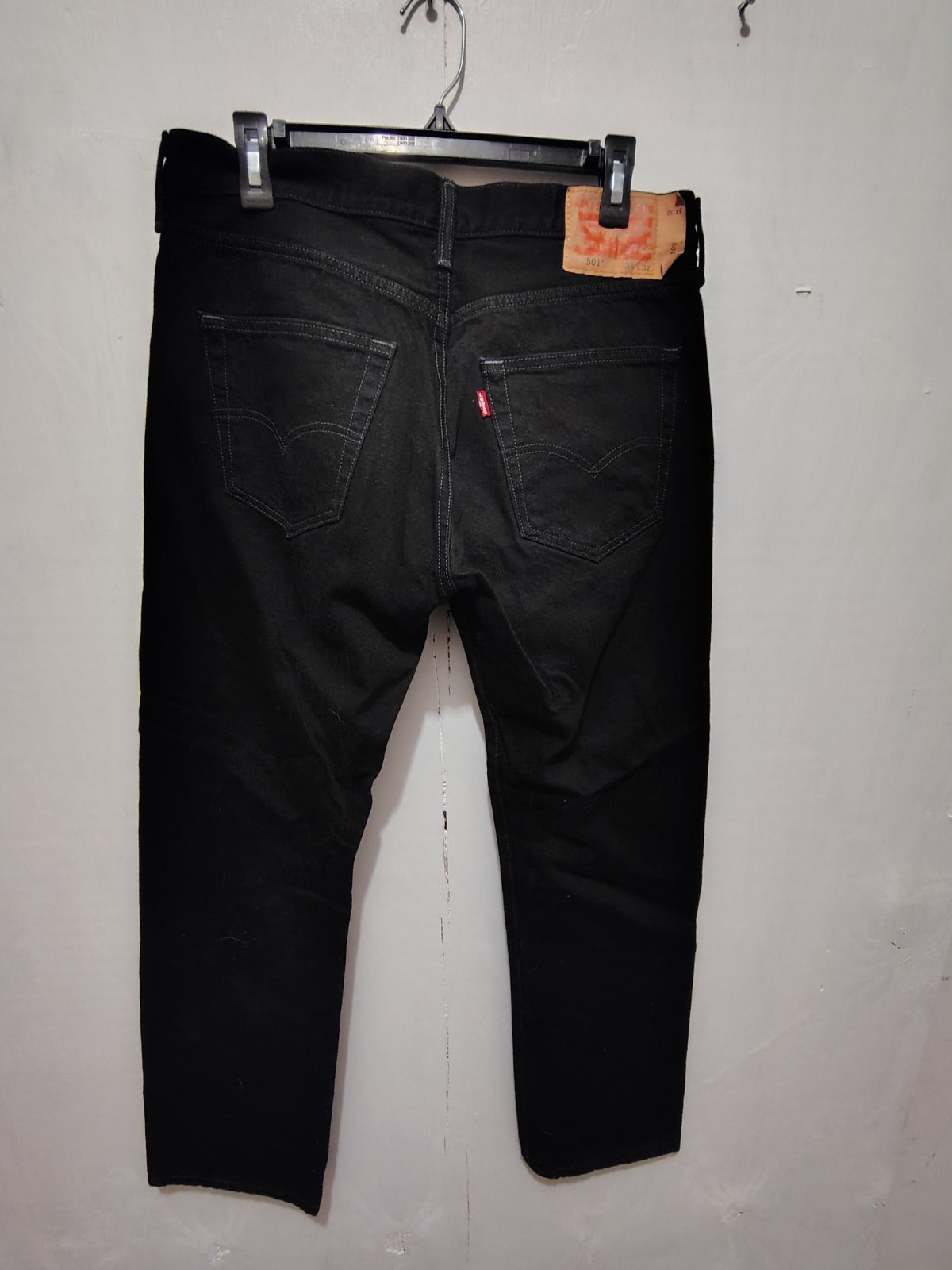 Levis Mens 501 Original Fit Denim Jeans Straight Leg Button Fly 100% Cotton