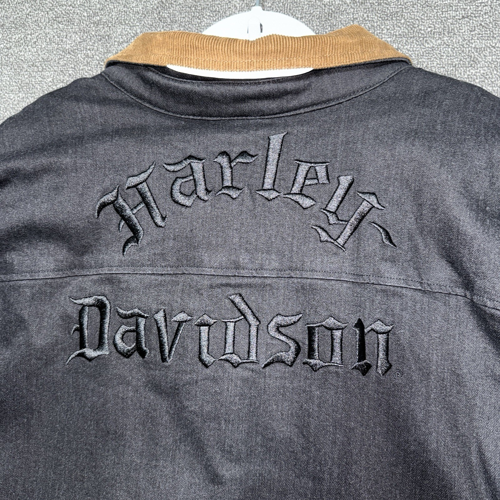 Harley Davidson Men’s 3XL Operative 2.0 Riding Sherpa Lined Shirt Jacket Black