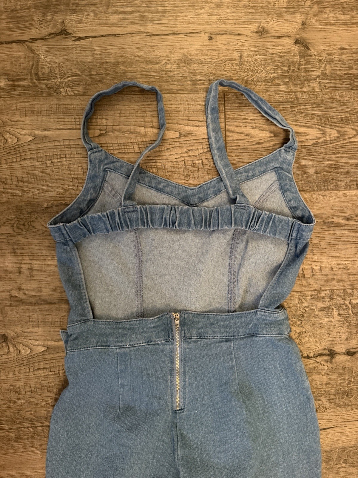 Demin Jean Jumpsuit Size m