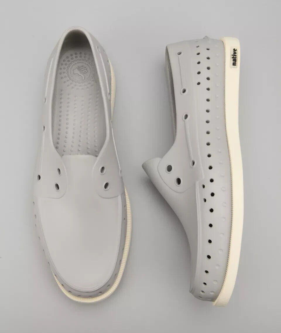 Native Adults Howard Slip On Sneaker/Water Shoes Pigeon Grey Sz Men 5/Women 7