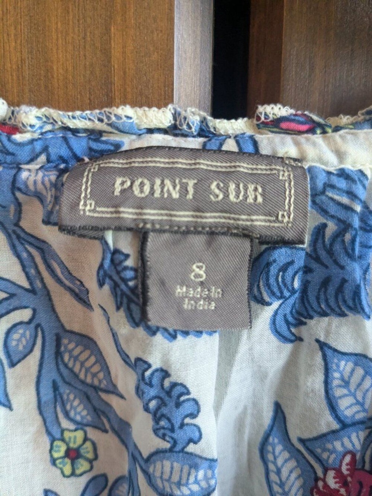 Point Sur Floral Sleeveless Top – Size 8