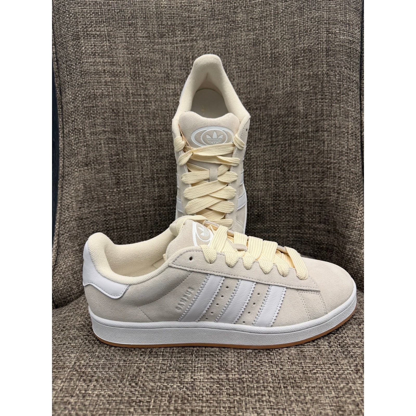 Adidas Campus 00s Wonder White Cloud White Gum Sneakers Men’s Size 8.5 NWT