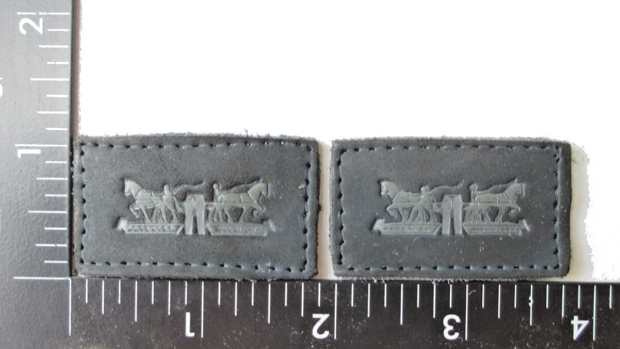 FROM Levi Strauss & Co. Footwear : 2 Small LOGO Patches – See Measurements