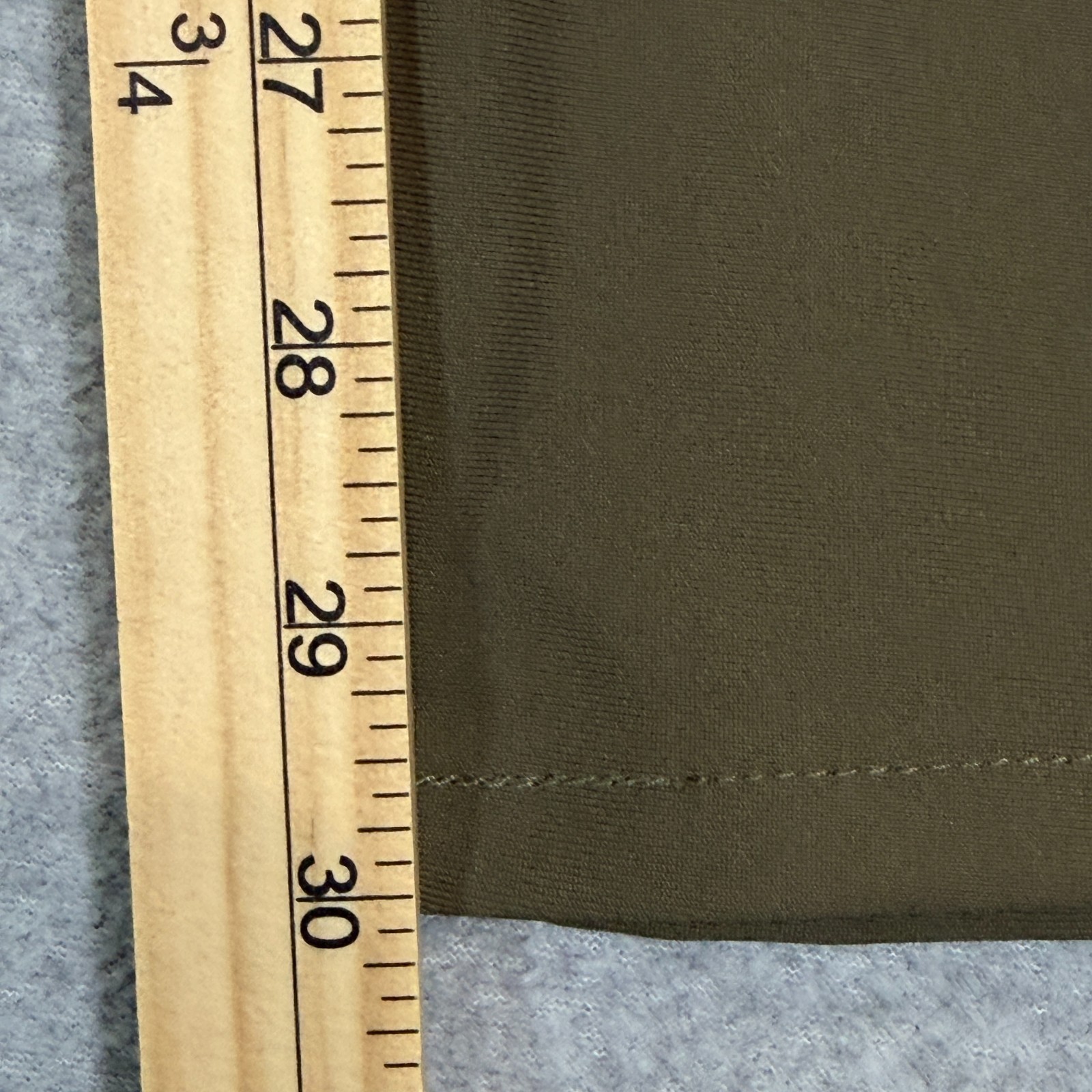 Levis Mens 514 Straight Fit Tech Pants Crocodile Brown Stretch Fit Cooling 40×30