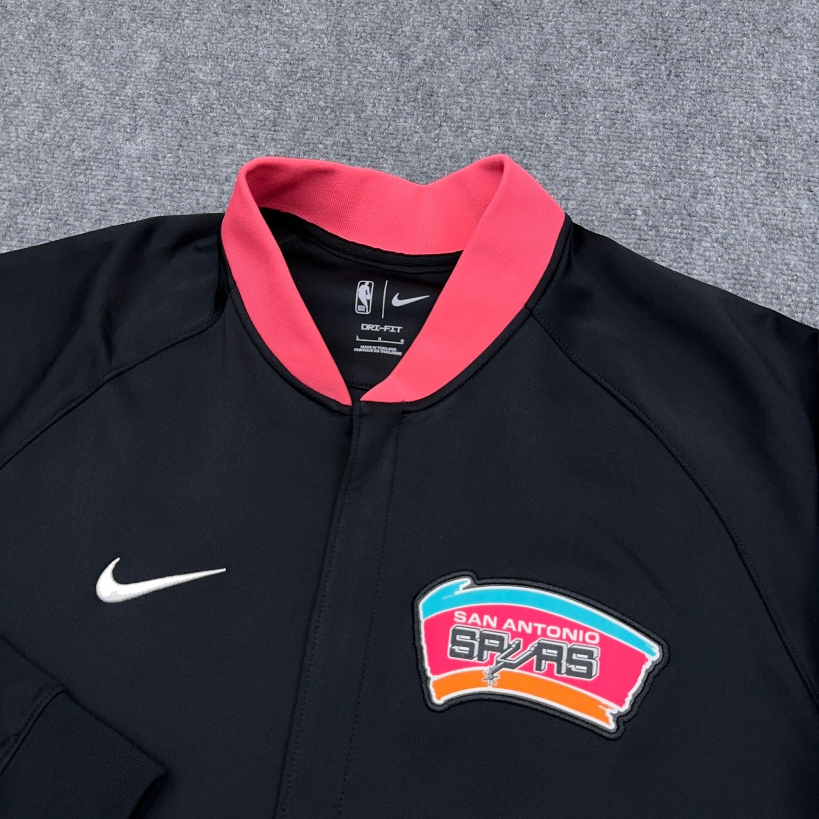 Nike San Antonio Spurs Zip Jacket Men’s L 2021/22 Fiesta City Edition 75th NBA